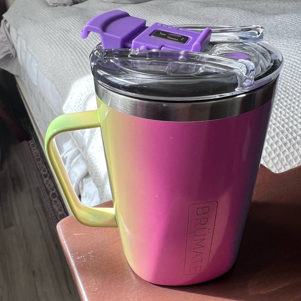 Brumate Toddy 16oz Glitter Rainbow